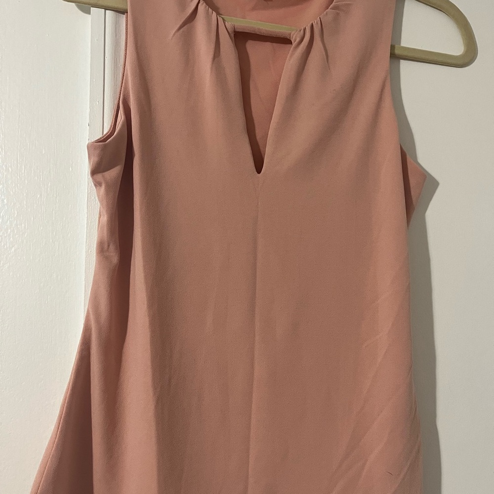 Express Blush Sleeveless Blouse